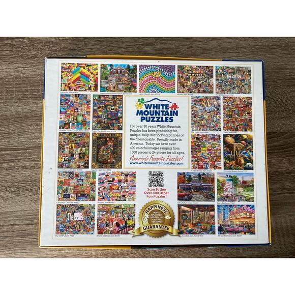 White Mountain Friends in Autumn 1000 Piece Jigsaw Puzzle‎ Landscape 2022 - Picture 7 of 11